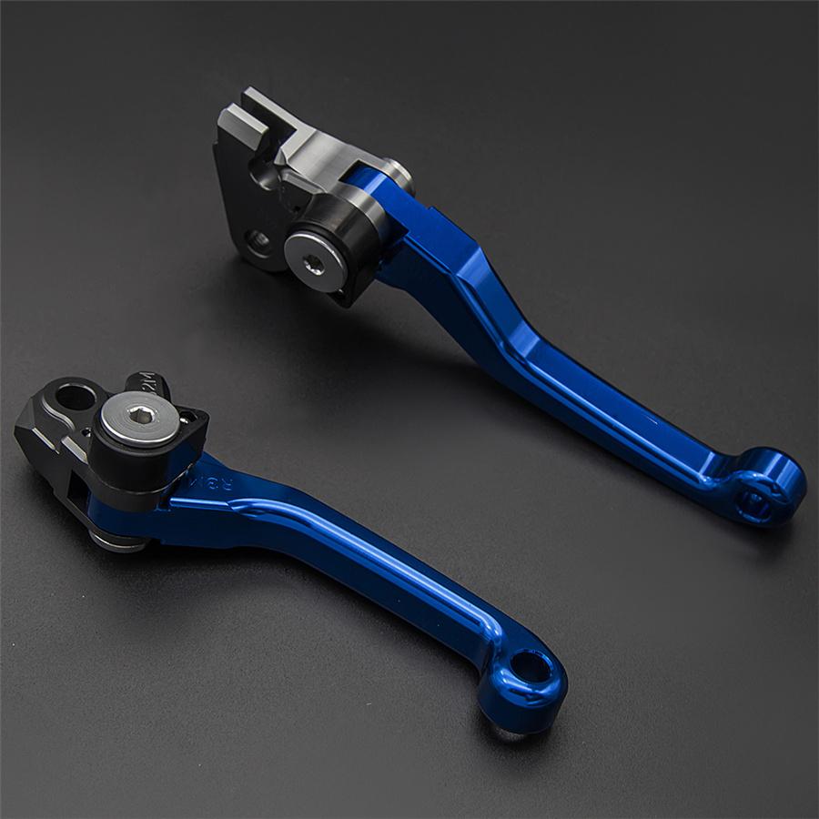 Для Yamaha YZ80 YZ85 2001-2014 CNC Pivot Рычаги тормоза и сцепления для мотокросса, грипсы