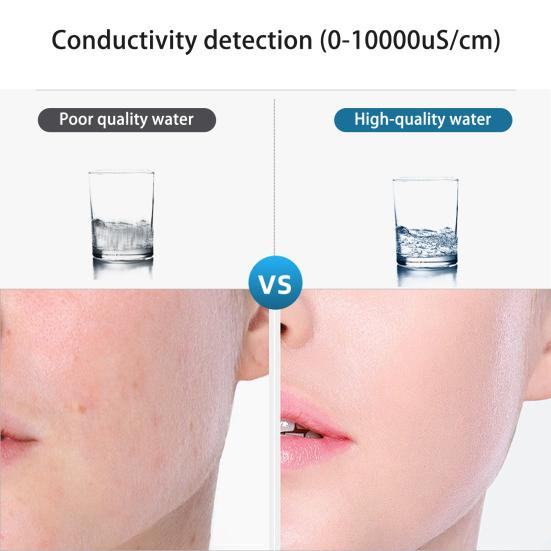 Детектор качества воды PH-метр Высокоточный высокоточный дизайн подсветки Легко читаемый Автоматический EC-тестер PH воды с ATC