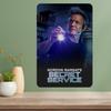 Gordon Ramsayaposs Secret Service Metal TV Show Poster Sign