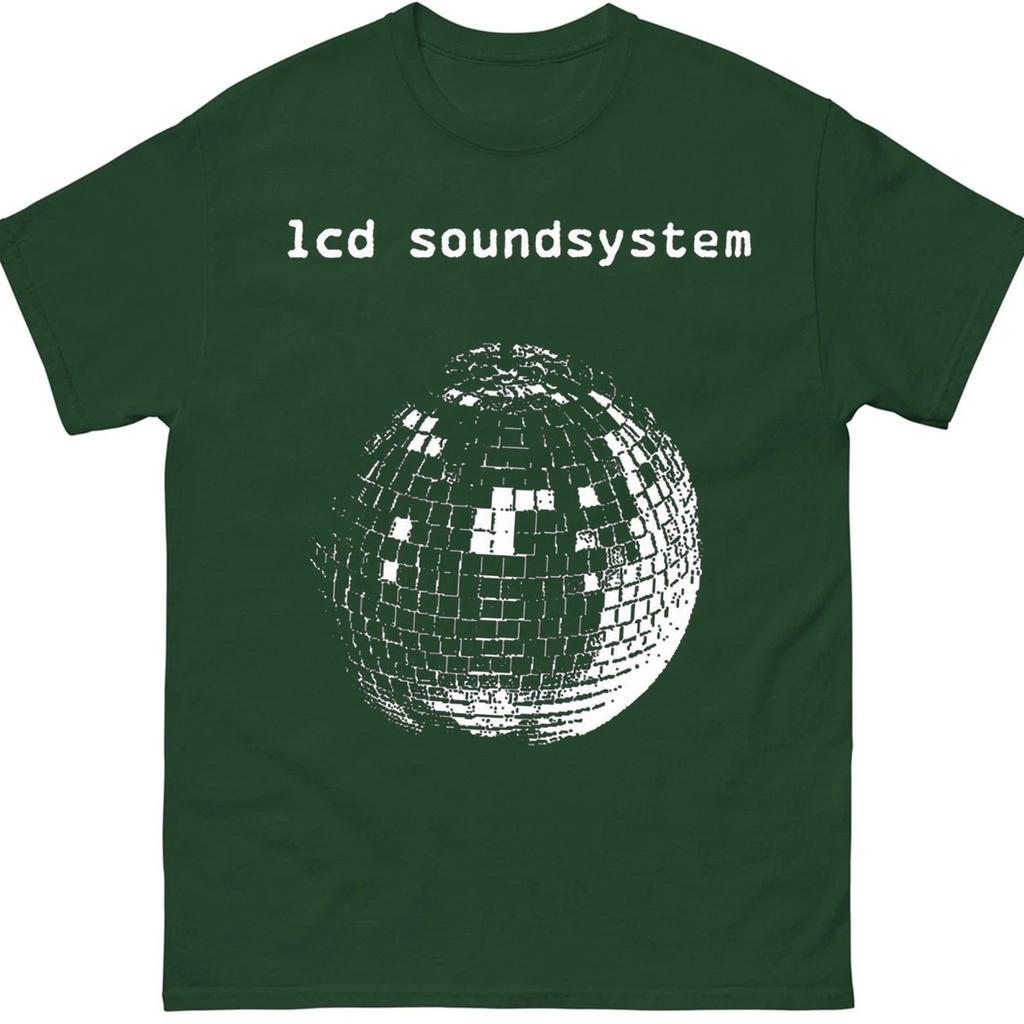 НОВЫЙ LCD Soundsystem Тур Тяжелый Хлопок Зеленый S-5XL Футболка EN761