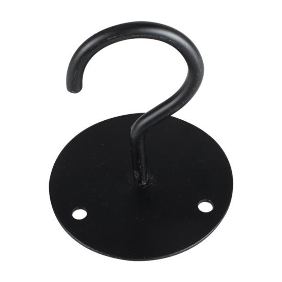 1 комплект настенного крючка, антикоррозийный, прочный, несущий, не падающий, висячие вещи, корзина для цветов, потолочный крючок из кованого железа для дома