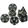 Polyhedral Dice Se Candy Color DND Dice for Transparency D4-D20 Multi Sides Dice for Board Game