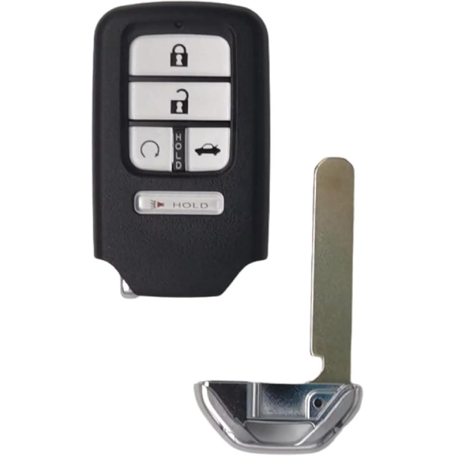 Сменный корпус брелока дистанционного управления без ключа подходит для Honda Accord Civic CR-V CRV Pilot Passport ight EX EX-L Touring. Номер детали:HYQ12BDM(5