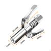 Grease Coupler Nozzle Easy To Use Flexible Quick Release Hand Tool for Workshop Equipment