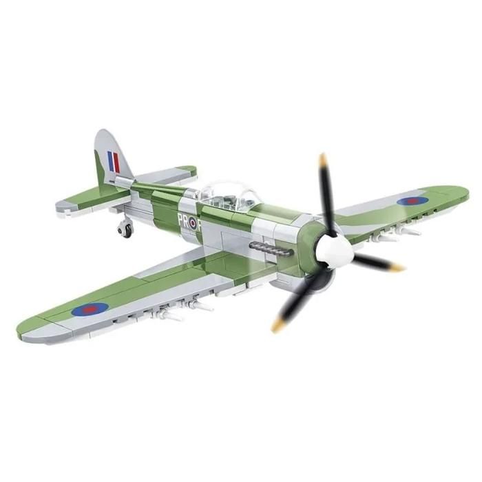 Modèle réduit - COBI - HAWKER TYPHOON MK. IB - 190 pièces - À monter soi-même - Gris