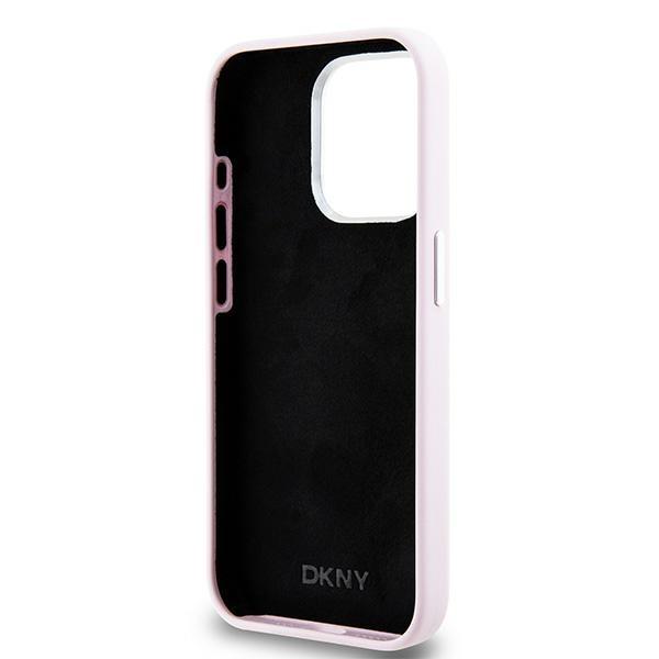DKNY DKHMP14LSMCHLP iPhone 14 Pro 6.1"pink/pink hardcase Liquid Silicone Small Metal Logo MagSafe