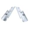 Pair of Boat Folding Seat Hinge Heavy Duty Aluminum Alloy Anodized Anti Pinch Hand for Yacht Marine