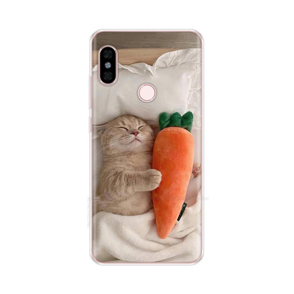 Для Redmi Note 5 Note5 Pro Защитный чехол Мягкий силиконовый чехол для телефона Мультяшная расписная задняя крышка Для Redmi Note 5 6 Pro Fundas