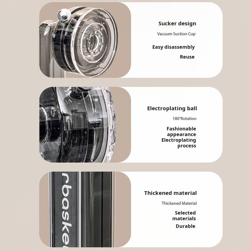 Прочный устойчивый поручень для двери в ванную комнату, ручка для двери из АБС-пластика для установки чашки в ванную комнату, скользящая чашка