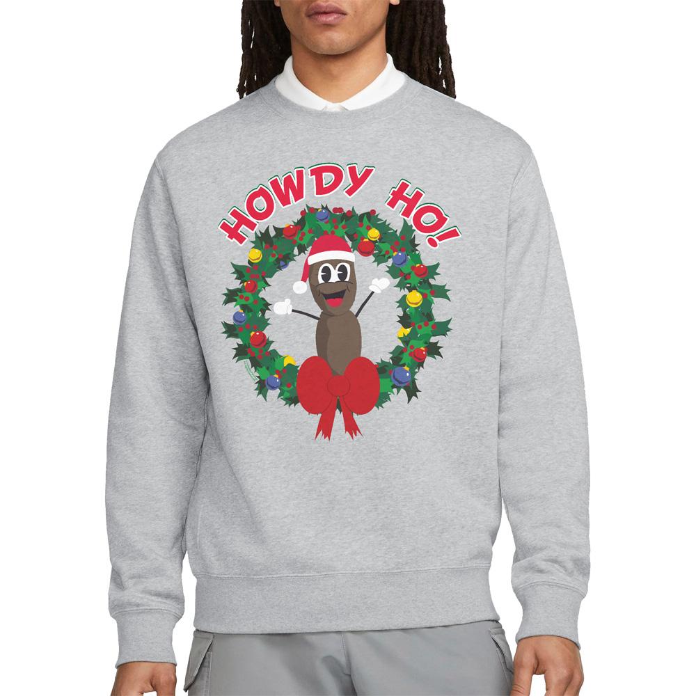South Park Unisex Adult Mr Hankey Howdy Ho Wreath Christmas Sweatshirt