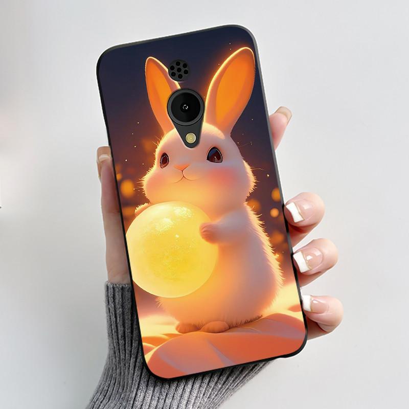 Корпус Для Nokia 150 2G 2023 TA-1582 Чехол Эстетичный Роскошный Милый Крутой Мальчики Девочки Черный Матовый Мягкий ТПУ Полностью Защитная Задняя Крышка