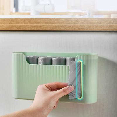 Подвесной водонепроницаемый диспенсер для продуктовых сумок, полезный органайзер для мусора без сверления ADM