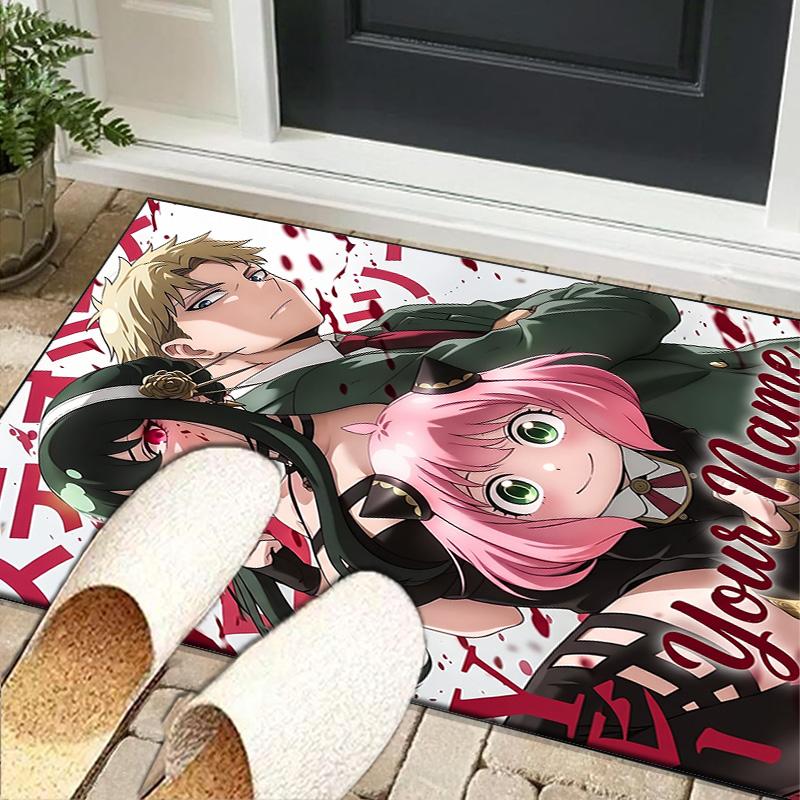 Custom NameFantasy Adventure Anya Carpet, Indoor Rug, Chair Rug, Living Rooms, Doormat Made From Polyester Home Decor Birthday Christmas Gifts