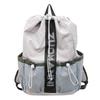 Versatile Drawstring Backpack - Lightweight Sports Bag for Tennis & Badminton Rackets, Perfect Gym & Travel Pack