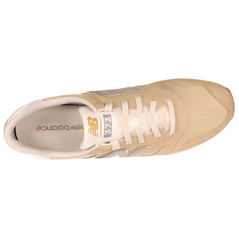 New Balance Nb 373 Низкие лайфстайл кроссовки Женские кроссовки Молочно-чайный-коричневый ML373QF2