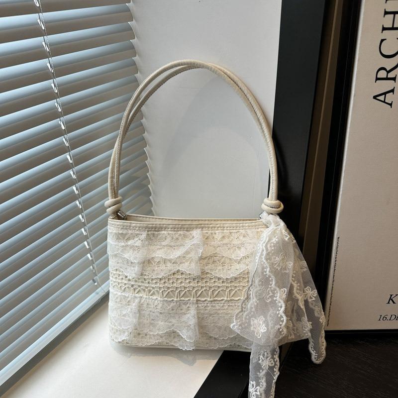 Красивый и нежный темперамент, сумка подмышку на одно плечо, популярная летом, милая и вместительная портативная сумка-тоут для женщин