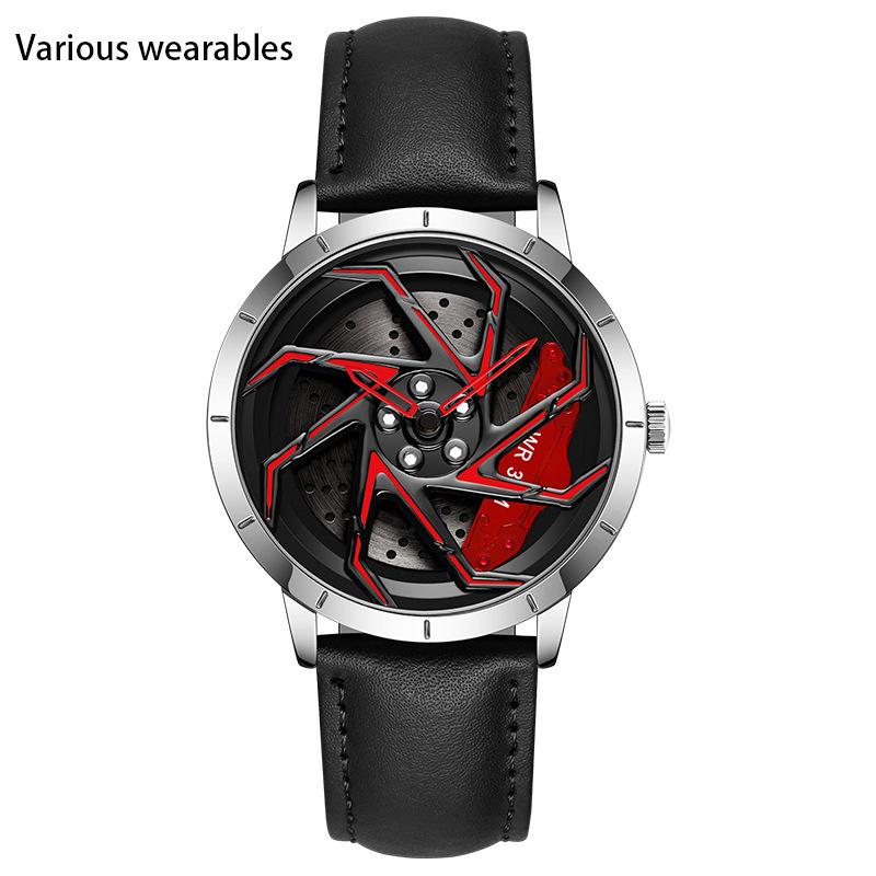 Ремень Подросток Личность Тренд Водонепроницаемый Студент Мужской Кварцевые Часы