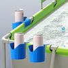 1 шт. Держатель для стаканов для бассейна Пластиковая стойка для хранения Держатель для стаканов для напитков и пива для бассейна Подвеска для жидкого мыла