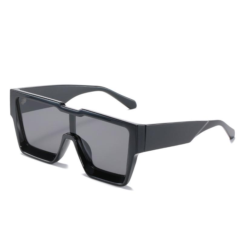 Chic Square Frame Women's Sunglasses - Large Candy Colors, UV Protection, Trendy European & American Style