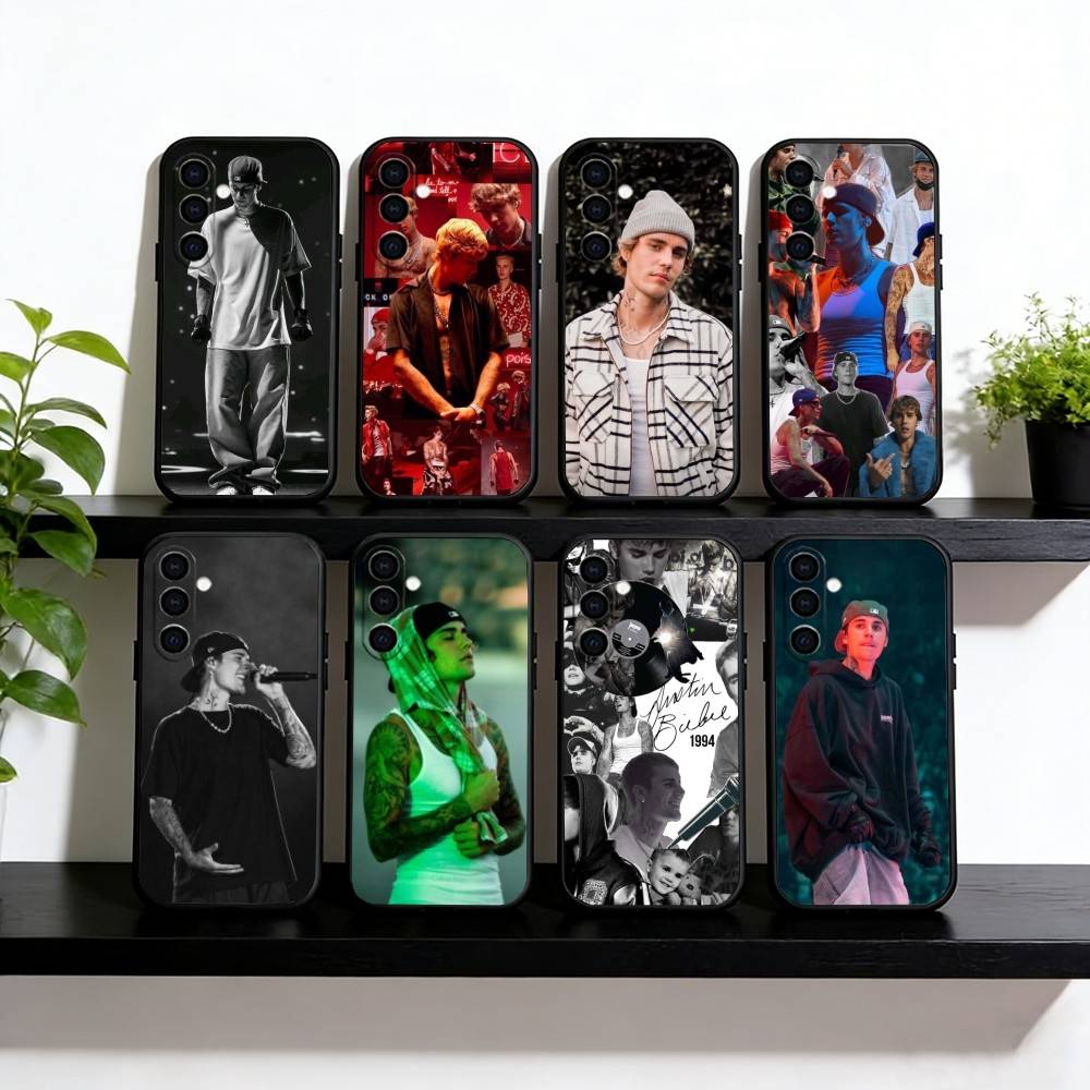 Крутой чехол для телефона Swag J-Justin B-Bieber для Samsung Galaxy A73, A72, A71, A70, A53, A52, A51, Другие, Мягкая черная крышка