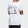 Adidas Neo Tee Sports с коротким рукавом Мужские топы белые GL1193