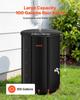 Collapsible Rain Barrel, 380 L Portable Rain Water Collection Barrel, 1000D PVC Rainwater Collection System, Garden Water Catcher Tank Storage