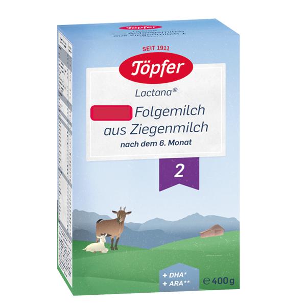 [German Official Purchasing Agency] Töpfer Goat Powdered Milk Step 2 400g