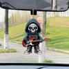 Skeleton Halloween Car Hanging Decoration Acrylic Material Car Interior Styling