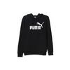 Puma Essential Hoodie With Large Logo Men Tops Black 855461-01