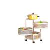 Zhaiwanjia 5-Tier Round Kitchen Storage Shelf