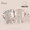 MS.PUALA Girls' Cartoon Long-Sleeve Thermal Base Layer