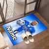Custom Name Personalized Kylian Mbappe Print Carpet, Versatile Home Decor Rug, for Playroom, Apartment, Balcony, Entryway, Hallway Gift