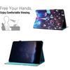 Для Samsung Galaxy Tab S6 Lite (2024)/(2022)/(2020) P610 Чехол Стильный Узор Кожаная Подставка Обложка с Отделениями для Карт
