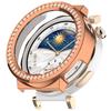 Блестящий полый чехол для ПК для Huawei Watch GT5 4 41 мм Чехол-кожура Умный ремешок Алмазный кристаллический бампер-защита GT5 41 мм