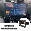 1 DIN 9 10-дюймовая универсальная рамка для автомагнитолы с сенсорным экраном, адаптер, панель для навигации