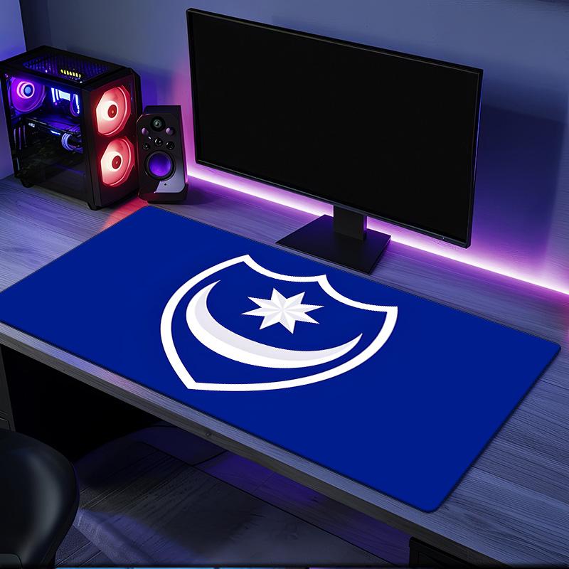 Ports-mouth Football Club Mouse Pad, Rubber Base, Mouse Pad for Gamers and Office Use, Gaming Desk , Easy To Clean Mat Christmas fan gifts