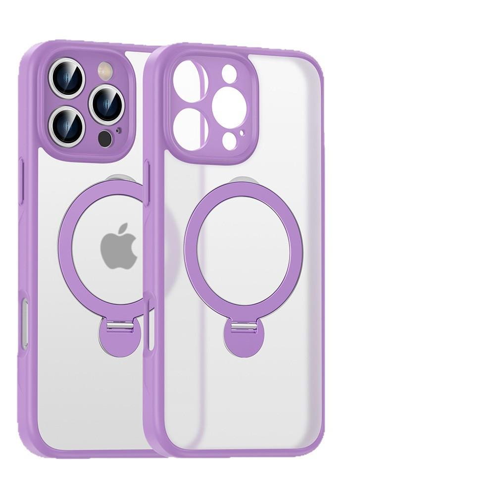 360 ослепительный звуковой кронштейн подходит для iPhone16ProMax магнитный чехол для мобильного телефона Apple 15 матовый противоударный защитный чехол.