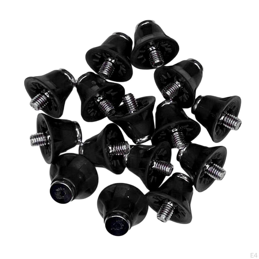 12 шт. футбольные бутсы с шипами для регби, шпильки для газона M5, винт с резьбой, удобные футбольные бутсы