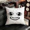 Man Face Winning Smile pillowcase casual style decoration suitable for home decoration (excluding pillow core)
