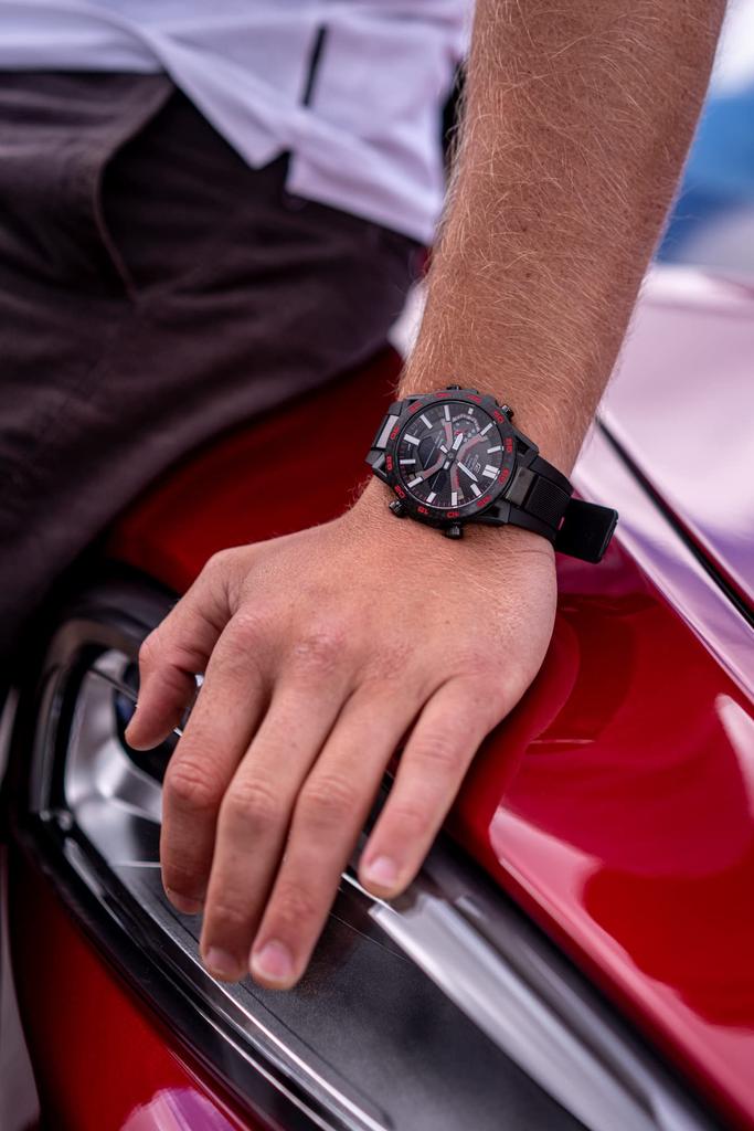 Casio Edifice SOSPENSIONE Bluetooth Солнечные часы ECB-2000YPB-1AJF Мужские Черные [Официальный японский продукт]