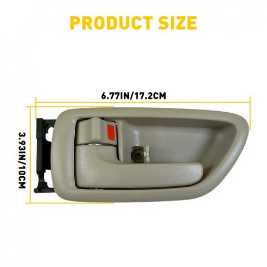 For Sequoia Tundra 01-07 04-06 Ide Crew Cab Handle 69206-0C030-E1 Door Driver