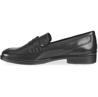Женские слипоны Ecco Komfort чёрные