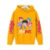 Kids Anime KPOP Print Cotton Hoodie Unisex Boys Girls Casual T-shirt Childrens Cartoon Clothes