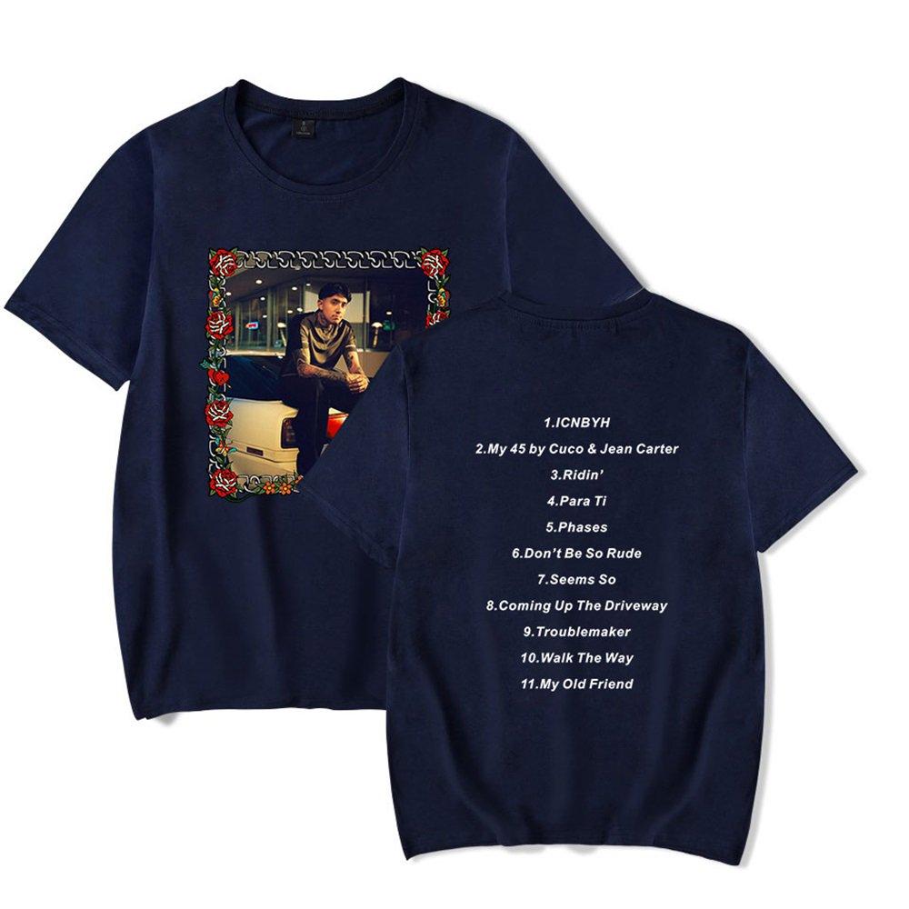 Cuco RidinAlbum Merch Short Sleeve Tshirt Unisex Fashion Crew Neck Top