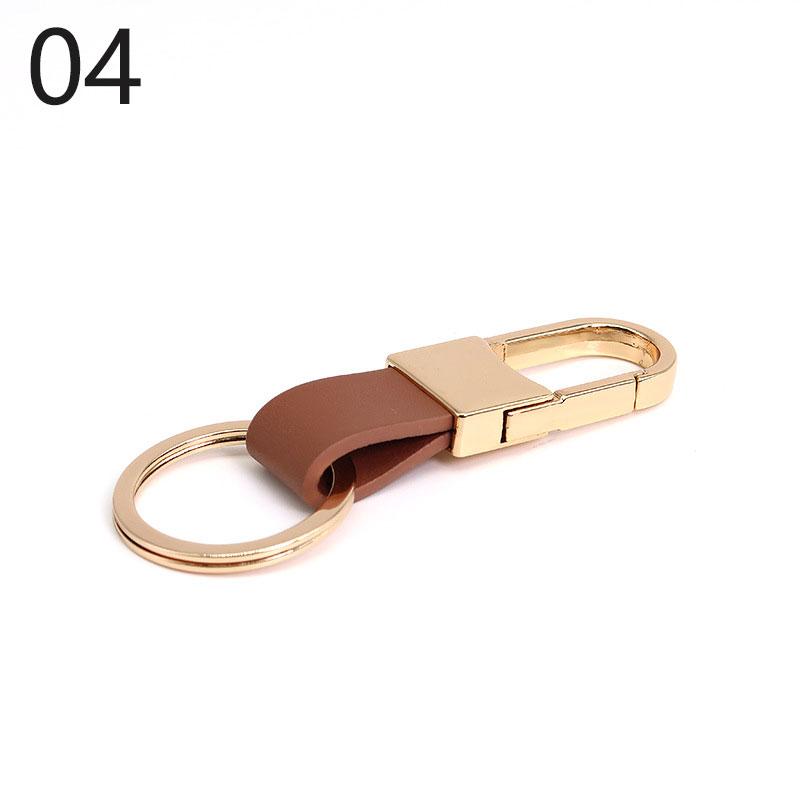 1PC PU Leather Keychain Jewelry Gift Car Keyring Keyholder Casual Key Chain Fashion Multiple Options Available