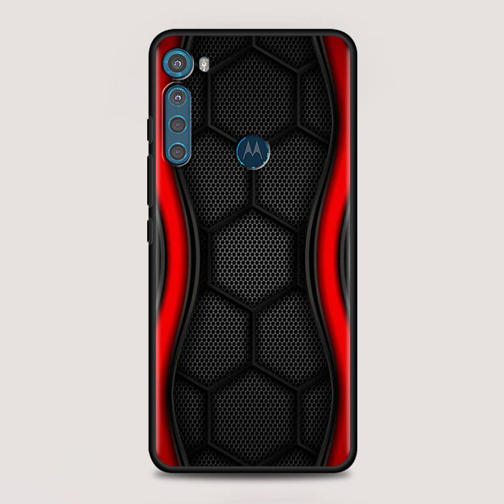 Спортивный автомобиль из углеродного волокна для MOTOROLA One Fusion, чехол для Moto G10 G9 G8 Plus Play Power One G20 G30 G40 G50 G60 Edge 20 Shell