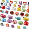 10-30Pcs Ceramic Printed Small Fish Beads For Jewelry Making DIY Charms Bracelet Necklace Crafts