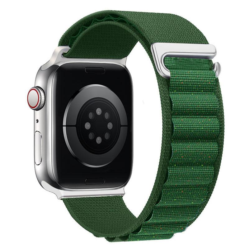 Альпийская петля Ремешок Для apple watch Ultra 2 ремешок 49мм 44мм 40мм 45мм 41мм 46мм 45 мм браслет correa iWatch series 9 8 7 6 3 se 10