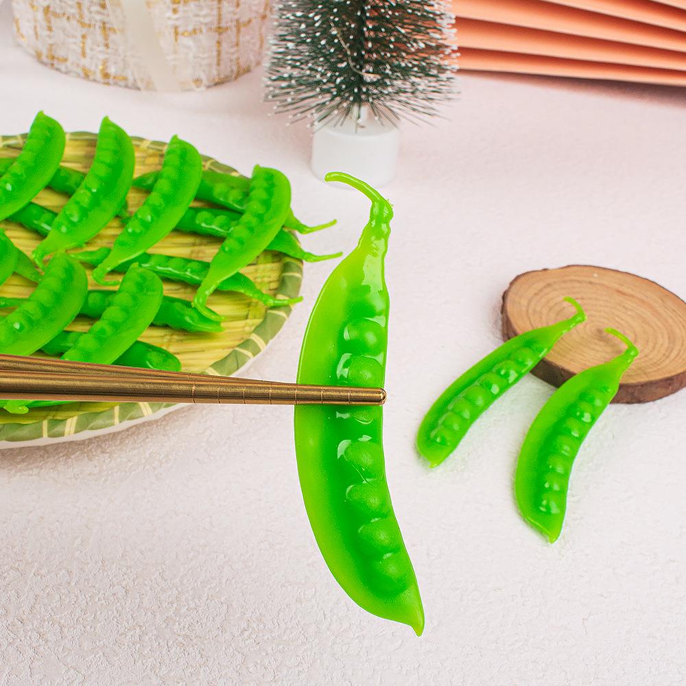 Игрушка Кукольный домик Имитация Стручка Гороха - Игрушка для ролевых игр Кухня и Реквизит для фотографии