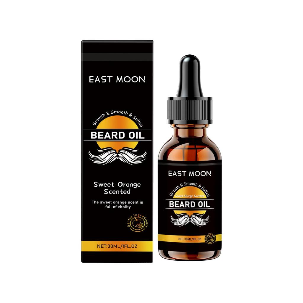 East Moon Men's Gentle Brightening Beard Oil - Fruity Scent